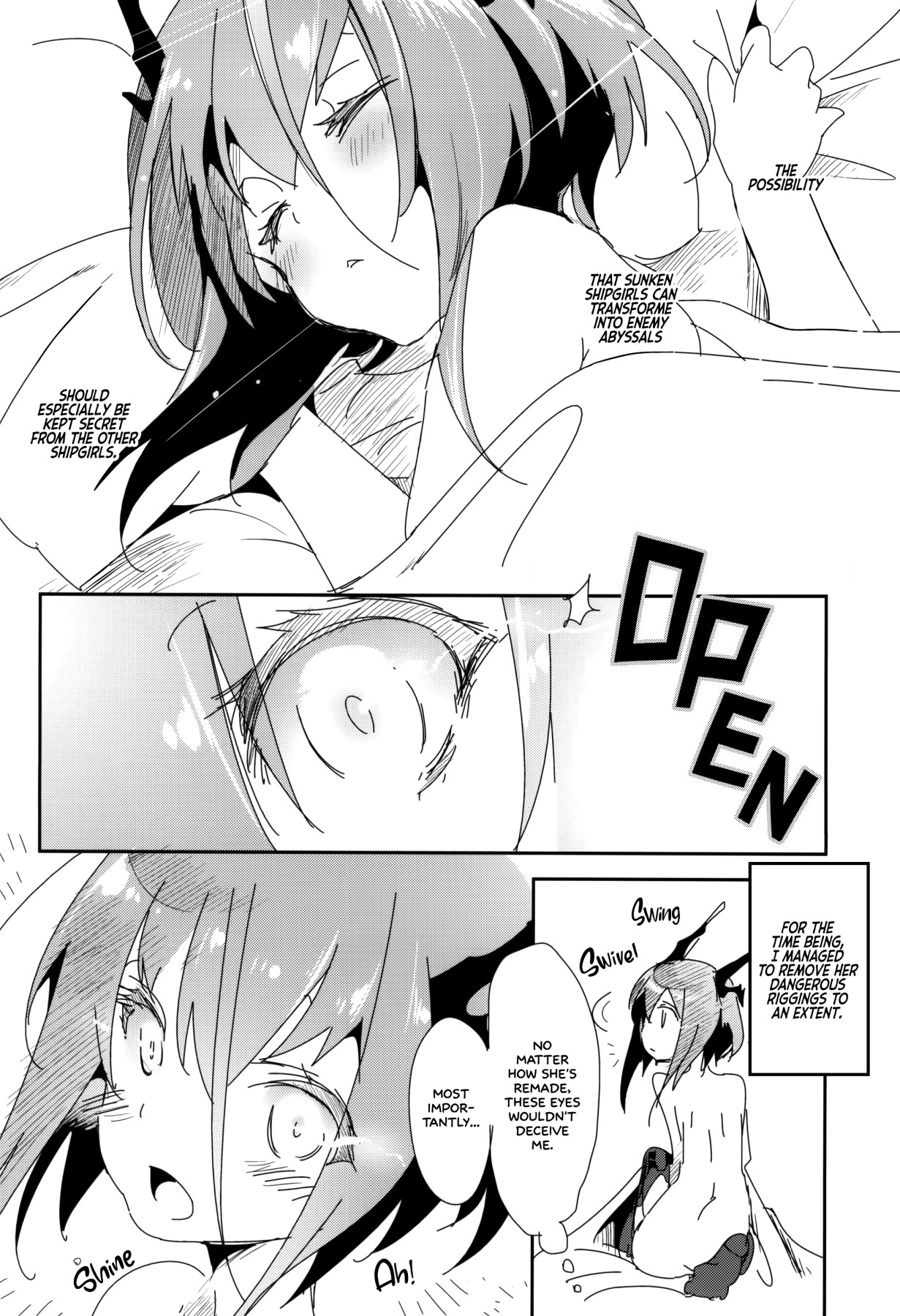 Hentai Manga Comic-Taihou's Deep Sea Fall-Read-9